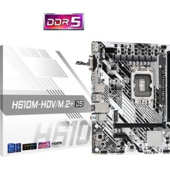 Placa Base Asrock H610M-HDV/M.2+ D5 - Hardware y Componentes Gaming