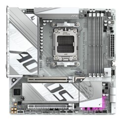 Placa Base GIGABYTE B850M AORUS ELITE WIFI6E ICE - Hardware y Componentes Gaming