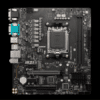 PLACA MSI PRO A620M-C EX,AMD,AM5,A620,2DDR5,128GB,VGA+DVI+HDMI+DP,GBLAN,4SATA6.0+2XM.2,4USB3.2+1USB3.2 TYPE-C,MATX - Hardware y Componentes Gaming