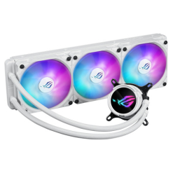 Alternative view of ASUS ROG Strix LC III 360 ARGB White Edition Procesador Kit de refrigeración líquida 12 cm Blanco