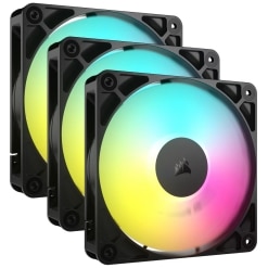 Corsair RS120 ARGB Carcasa del ordenador Ventilador 12 cm Negro 3 pieza(s) - Hardware y Componentes Gaming
