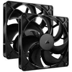 Corsair RS140 Carcasa del ordenador Ventilador 14 cm Negro 2 pieza(s) - Hardware y Componentes Gaming