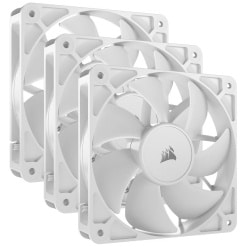 Corsair RS120 Carcasa del ordenador Ventilador 12 cm Blanco 3 pieza(s) - Hardware y Componentes Gaming