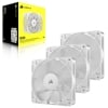 Corsair RS120 Carcasa del ordenador Ventilador 12 cm Blanco 3 pieza(s) - Hardware y Componentes Gaming