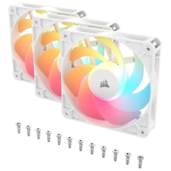 Corsair RS120-R ARGB Carcasa del ordenador Ventilador 12 cm Blanco 3 pieza(s) - Hardware y Componentes Gaming