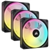 Ventilador Caja Corsair iCUE LINK QX120 RGB Starter Kit | PWM 120mm Pack x3 Negro - Hardware y Componentes Gaming
