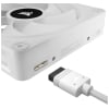 Ventilador Caja Corsair iCUE LINK QX120 RGB | PWM 120mm Blanco - Hardware y Componentes Gaming