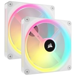 Ventilador Caja Corsair iCUE LINK QX140 RGB Starter Kit | PWM 140mm Pack x2 Blanco - Hardware y Componentes Gaming