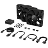 Ventilador Caja Corsair iCUE LINK RX120 Twin Starter | PWM 120mm Pack x3 Negro - Hardware y Componentes Gaming
