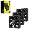 Ventilador Caja Corsair iCUE LINK RX120 Twin Starter | PWM 120mm Pack x3 Negro - Hardware y Componentes Gaming