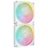 Ventilador Caja Corsair CO-9051032-WW sistema de refrigeración para ordenador Carcasa del ordenador Ventilador 14 cm Blanco 2 pieza(s) - Hardware y Componentes Gaming