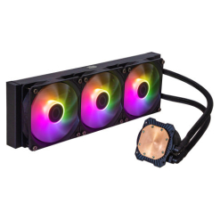 Alternative view of Cooler Master MasterLiquid 360L Core ARGB Carcasa del ordenador, Procesador Kit de refrigeración líquida 12 cm Negro