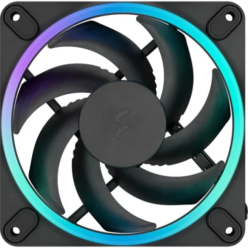 Ventilador Caja Fractal Design Momentum 12 RGB Black PWM | 120mm Negro - Hardware y Componentes Gaming