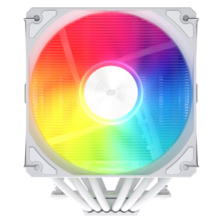 Alternative view of FSP REFRIGERACIONES DE AIRE INTEL LGA 1851/1700/1200 AMD AM4/AM5 120MM WHITE TOP COVER HIGH-PERFORMANCE QUIET PWM ARGB FAN