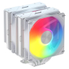 FSP REFRIGERACIONES DE AIRE INTEL LGA 1851/1700/1200 AMD AM4/AM5 120MM WHITE TOP COVER HIGH-PERFORMANCE QUIET PWM ARGB FAN