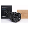 NOCTUA COOLER CPU NH-D15 CHROMAX.BLACK [NH-D15 CH.BK], 6 HEATPIPES DUAL TOWER, 2X NF-A15 140MM FAN PWM, INTEL LGA1851, LGA1700, LGA1200, LGA1151, AMD AM4, AM5 - Hardware y Componentes Gaming