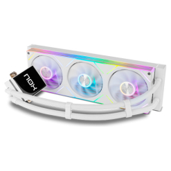 Alternative view of NOX Hummer M-360 LCD|Kit RL Magnético ARGB Blanco