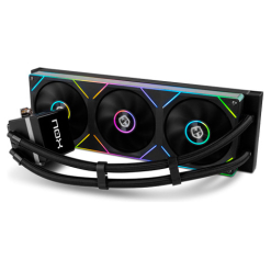 Alternative view of NOX Hummer M-360 LCD|Kit RL Magnético ARGB Negro