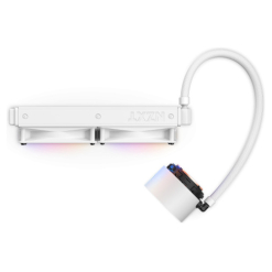 Alternative view of NZXT Kraken Elite 240 RGB Procesador Sistema de refrigeración líquida todo en uno 12 cm Blanco 1 pieza(s)