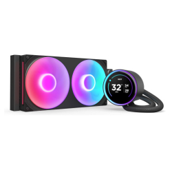 NZXT Kraken Elite 280 RGB Procesador Sistema de refrigeración líquida todo en uno 14 cm Negro 1 pieza(s)
