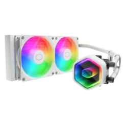 Alternative view of VENTILADOR CPU COOLER MASTER REFRIGERACION LIQUIDA MASTERLIQUID 240 CORE II BLANCO (MLW-D24M-A18PA-RW)