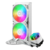VENTILADOR CPU COOLER MASTER REFRIGERACION LIQUIDA MASTERLIQUID 240 CORE II BLANCO (MLW-D24M-A18PA-RW)