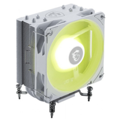 Alternative view of VENTILADOR CPU MSI MAG COREFROZR AA13 WHITE (AIRE),LGA 1700/1851,AM5/AM4120X120X25,2100RPM,30.11DBA,ARGB GEN1,CYCLOBLADRE DESIGN