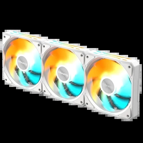 VENTILADOR GIGABYTE PARA CAJA EZ CHAIN FAN 120 ICE,3X120MM,BLANCO - PACK 3- (GP-GBT EZFAN1203 ICE) - Hardware y Componentes Gaming