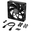 Corsair iCUE LINK RX140 MAX Carcasa del ordenador Ventilador 14 cm Negro 1 pieza(s) - Hardware y Componentes Gaming